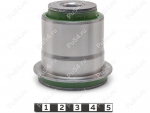 Upper control arm silent block, front suspension, Product Code 24-06-2061, Polyurethane, PU54/M80/green, Image №1