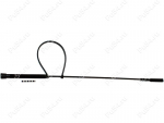 Short horsewhip, Product Code 33-20-091, Polyurethane, black, Image №1