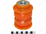 Control arm front silent block, front suspension, Product Code 24-06-2710, Polyurethane, Image №1