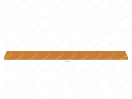 Polyurethane sheet, Product Code 33-01-1065, Polyurethane, PU54/M71/orange, Image №1