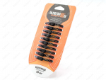 Shoe laces "Super LACE", Product Code 33-21-033, Polyurethane, black, Image №1