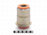 Lower control arm silent block, front suspension., Product Code 17-06-003, Polyurethane, Image №1