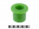Spring bushing, rear suspension (spring), Product Code 26-10-004, Polyurethane, PU54i/K80/темно-зеленый, Image №1