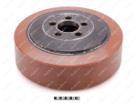 Колесо D 230 x d 180 x H 70 (восстановление), Product Code 333-01-1066, Polyurethane, PU54Q/E90/коричневый, Image №1