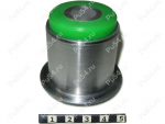 High trailing arm silent block, rear suspension, pressed-in, Product Code 24-06-7931, Polyurethane, Image №1