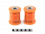 Steering rack silent blocks set (2 pcs)., Product Code 1-20-865-2, Polyurethane, PU54/M72/оранжевый, Image №1