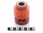 Сайлентблок амортизатора заднего нижнее крепление, Product Code 12-06-3668, Polyurethane, PU54/M72/оранжевый, Image №1