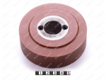 Ролик офсетного принтера D99 x d72 x H28 (восстановление), Product Code 333-01-1164, Polyurethane, PU54Q/E72/коричневый, Image №1