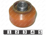 Stabilizer strut large silent block, rear suspension, Product Code 24-06-109, Polyurethane, Image №1