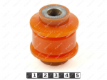 Сайлентблок ступицы задней подвески к амортизатору, Product Code 24-06-509, Polyurethane, PU54/M72/оранжевый, Image №1