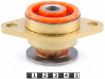 Body mount 5 (rear) line, Product Code 1-12-716, Polyurethane, PU54/M71/orange, Image №1