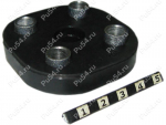 Steering shaft coupling (base), Product Code 24-14-900, Polyurethane, PU54/E98/black, Image №1