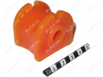 Stabilizer bushing, rear suspension.  ID =13,5 mm, Product Code 25-01-111, Polyurethane, PU54i/K72/темно-оранжевый, Image №1