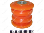 Trailing arm silent block, rear suspension (without external fittings), Product Code 1-06-311M, Polyurethane, Image №1