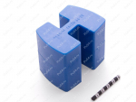 Вставка N-EUpex/Н-Flex 560, эластичный H-образный элемент муфты, Product Code 33-99-90191, Polyurethane, PU54/M87/синий, Image №1