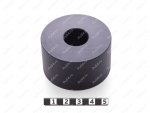 Втулка цилиндрическая 57*20*32,5, Product Code 33-78-306, Polyurethane, PU54/E98/черный, Image №1