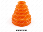 CV-joint dust boot (inner), front suspension, Product Code 1-05-026, Polyurethane, PU54/M71/orange, Image №1