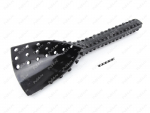 Insulating shell for tubes., Product Code 76-00-003, Polyurethane, PU54/M71/black, Image №1