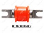 Shock absorber lower silent block, front suspension, Product Code 18-06-023, Polyurethane, PU54/M71/orange, Image №1