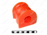 Stabilizer bushing, front suspension., Product Code 7-01-1058, Polyurethane, PU54i/K72/темно-оранжевый, Image №1