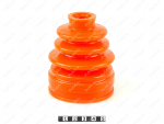 CV-joint dust boot (inner), front suspension (NTN), Product Code 3-05-006, Polyurethane, PU54/E72/red, Image №1
