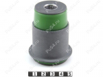 Lateral arm silent block, front suspension, pressed-in, Product Code 1-06-9611, Polyurethane, PU54/M80/green, Image №1