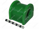 Stabilizer bushing, front suspension (repair) ID=24 mm, Product Code 19-01-8521, Polyurethane, Image №1