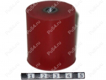 Clamping roller D 40 x d 8 x H 45, Product Code 33-01-720, Polyurethane, PU54/K65/red, Image №1