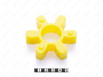 Вставка упругой муфты эластичная (звездочка) D78 x d30 x H19, Product Code 33-01-1605, Polyurethane, PU54/M95/желтый, Image №1
