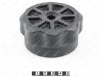 Clamping Star Knob (8-lobed, M10 nut, stainless steel), Product Code 36-00-0052, Polyurethane, PU54/M80/black, Image №1