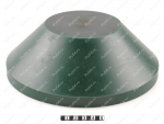 Главный клапан D 220 x М30х1,5х H 70 мм., Product Code 33-01-1454, Polyurethane, PU54i/K80/темно-зеленый, Image №1