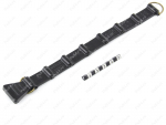 Fixing strap (2 rings)., Product Code 33-17-006-02, Polyurethane, PU54/M71/black, Image №1