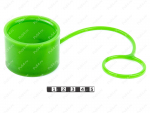 Hydraulic hose tip plug, 56 mm diameter, Product Code 0-00-9751, Polyurethane, PU54/M80/зеленый, Image №1