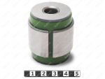 Upper lateral arm silent block, rear suspension (hub, body), Product Code 16-06-1431, Polyurethane, Image №1