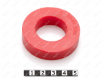 Ролик D 57 x  d 31 x  H 13 мм., Product Code 33-01-1399, Polyurethane, PU54/K65/красный, Image №1