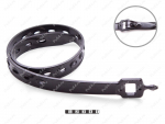 Ремень стяжной 750мм с фиксатором Унификс, Product Code 33-00-1280, Polyurethane, PU54/M72/черный, Image №1