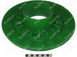 Upper spring spacer, rear suspension, Product Code 19-12-3320, Polyurethane, PU54/M80/зеленый, Image №1