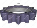 Ratrack track sprocket (restoration only), Product Code 90-00-024, Polyurethane, purple, Image №1