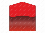Уплотнение поршня 25x21x2/2.5 K35-P, QP35-P, DK127 аналог PU83 Merkel, Product Code 70-08-964205, Polyurethane, PU54/M95/желтый, Image №1