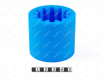 Elastic element of the gear coupling SATI SG-48 (compatible), Product Code 33-99-9027, Polyurethane, Image №1