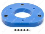Front shock absorber strut spacer, 20 mm, Product Code 26-12-0072, Polyurethane, Полипропилен со втулками синий, Image №1