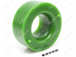 Spring spacer, rear suspension (lift +40 mm), Product Code 26-12-0094, Polyurethane, PU54/M80/green, Image №1