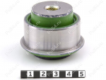 Upper control arms silent blocks, front suspension (instead of ball-joint), Product Code 7-06-1541, Polyurethane, PU54/M80/green, Image №1