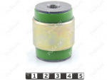 Hub silent block, rear suspension, pressed-in, Product Code 7-06-2431, Polyurethane, PU54/M80/green, Image №1