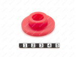 Колпачок-ножка на болт М12, Product Code 33-01-072, Polyurethane, PU54/M92/красный, Image №1