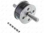 Compressor cushion D 60 x H 100, Product Code 33-12-021, Polyurethane, PU54/M71/black, Image №1