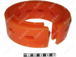 Suspension spring pad (size F), Product Code 0-12-13125, Polyurethane, PU54i/K72/темно-оранжевый, Image №1