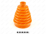 CV-joint dust boot (outer), rear suspension, Product Code 25-05-001, Polyurethane, PU54/E72/red, Image №1