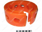 Suspension spring pad (size C), Product Code 0-12-28133, Polyurethane, PU54i/K72/темно-оранжевый, Image №1