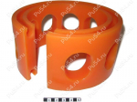 Suspension spring pad (size A), Product Code 0-12-48175, Polyurethane, PU54i/K72/темно-оранжевый, Image №1